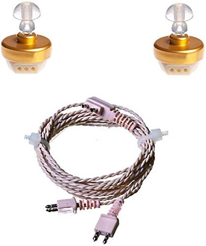 AUDITECH 2 Pin Hearing Aid wire and speaker for pocket model hearing aids (spare parts kit)