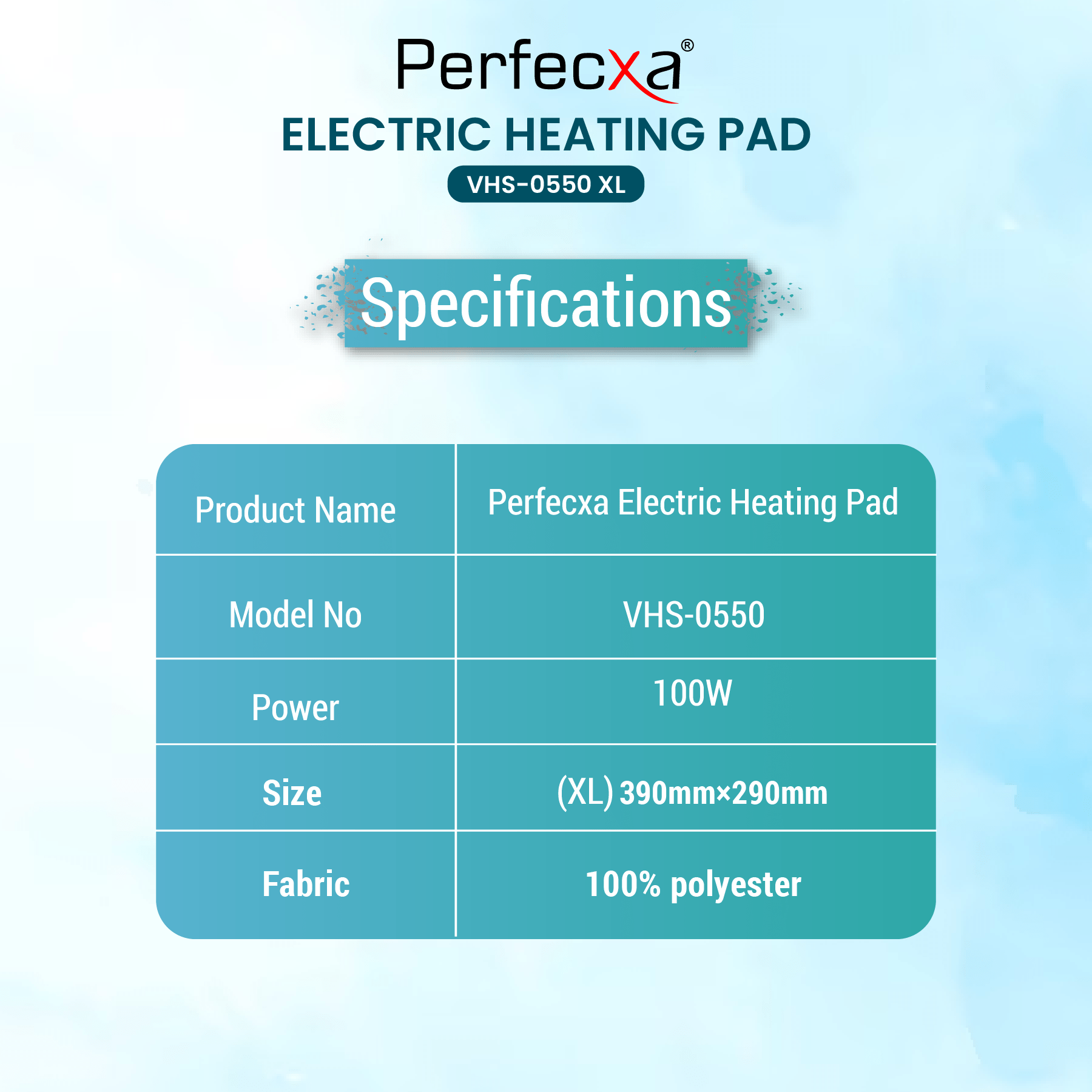 PERFECXA Electric Heating Pad (XL)