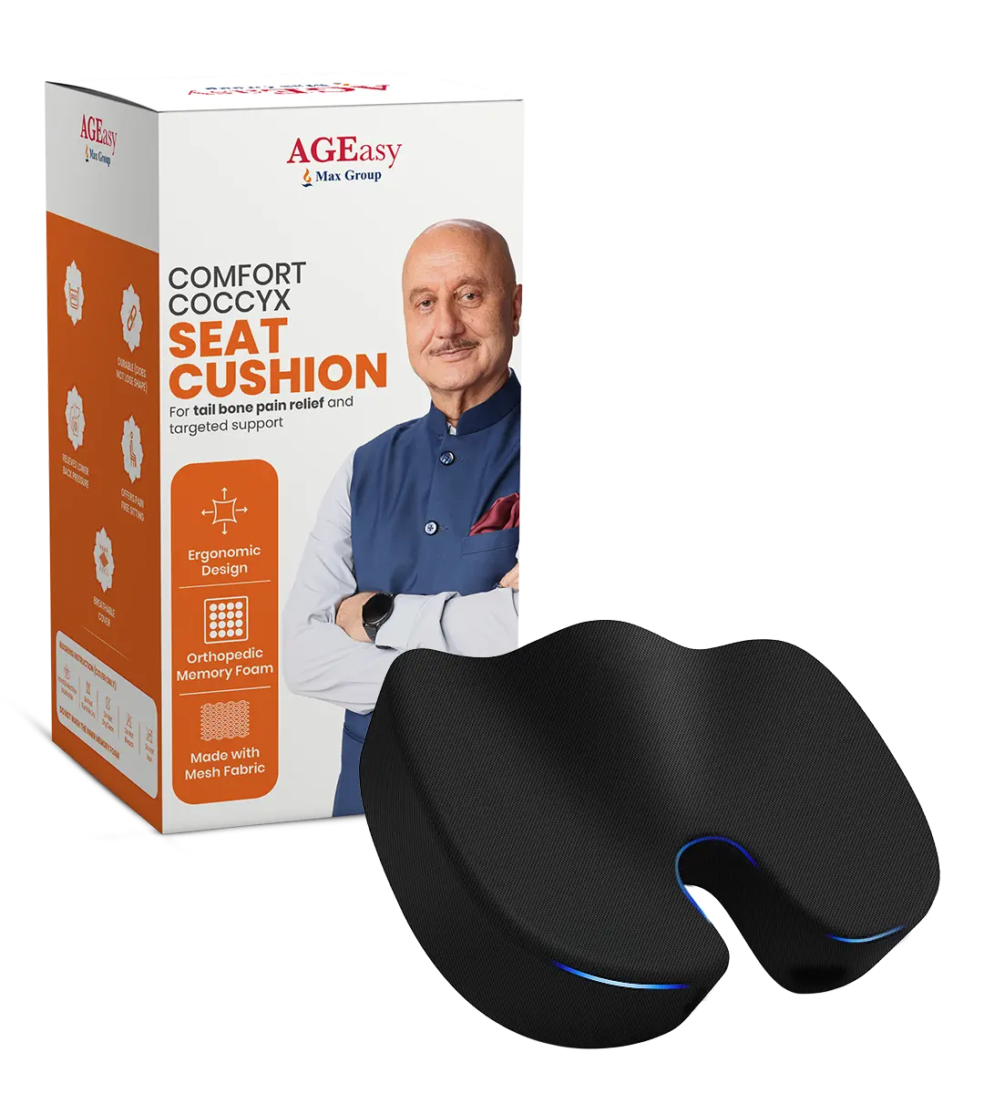 AGEasy Coccyx Cushion for Tailbone Pain Relief