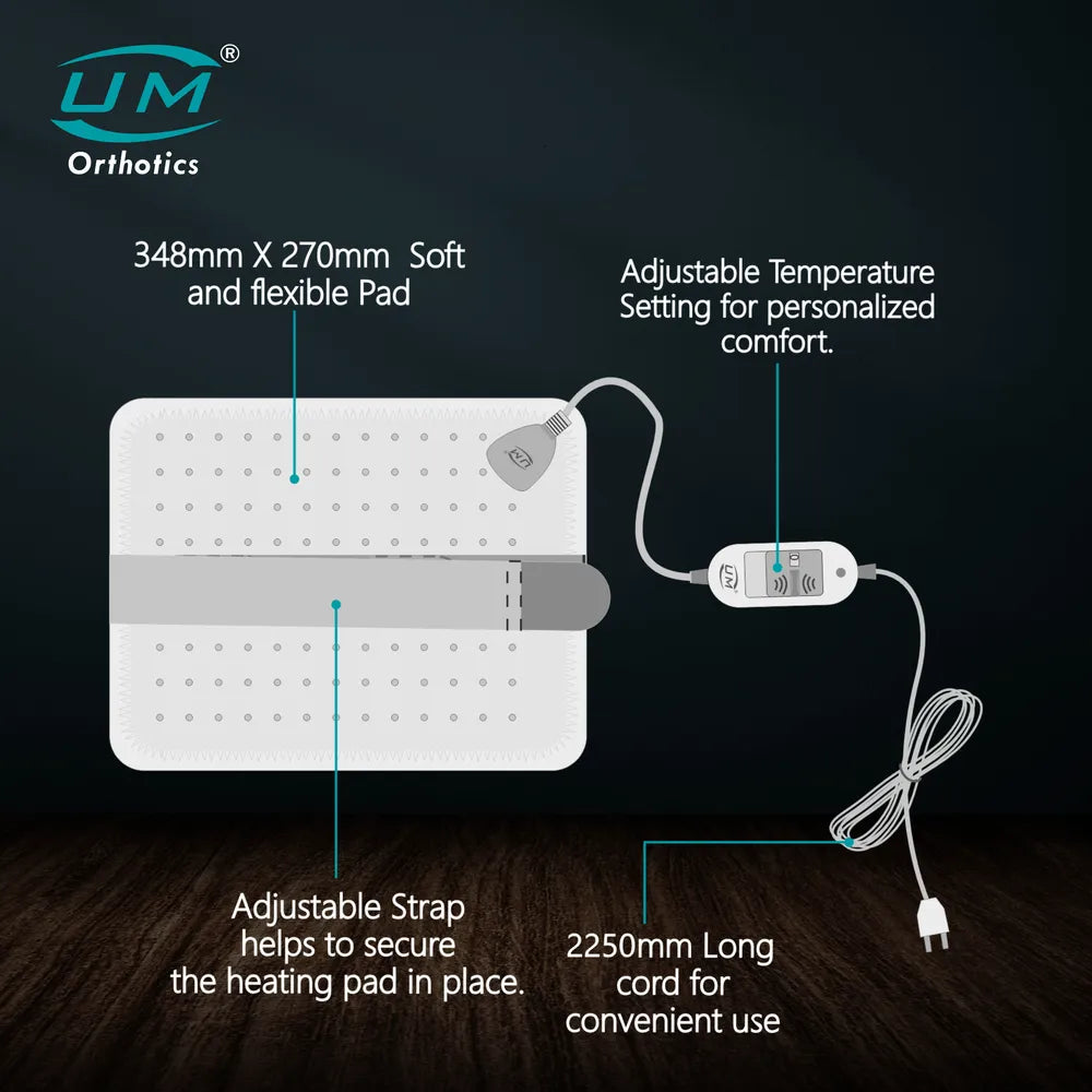 UM Orthotics Orthopaedic Electric Heating Pad