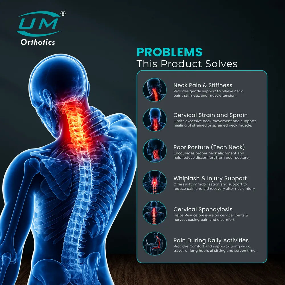 UM Orthotics Spondylosis Collar Philadelphia (Rigid Support)