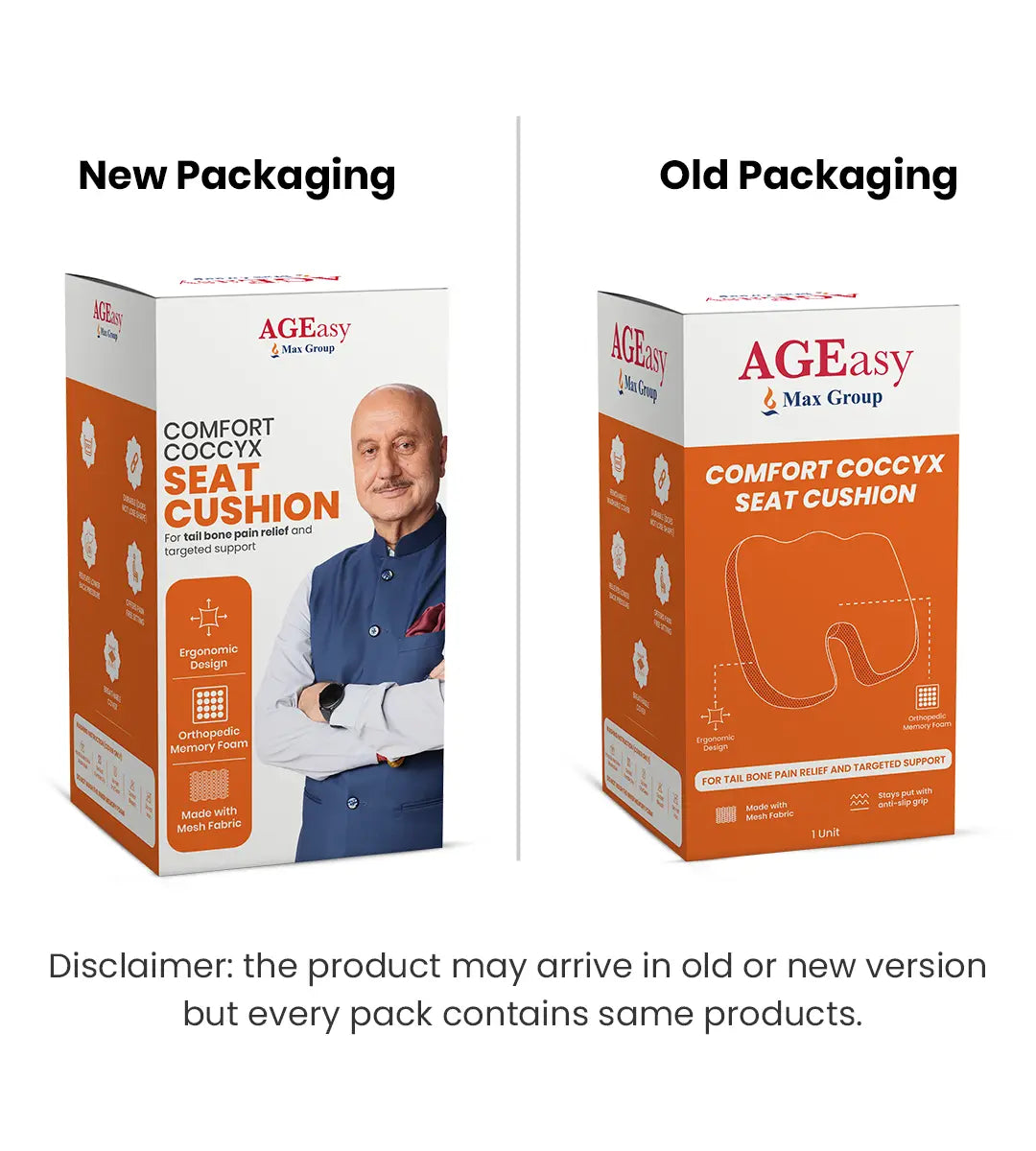 AGEasy Coccyx Cushion for Tailbone Pain Relief