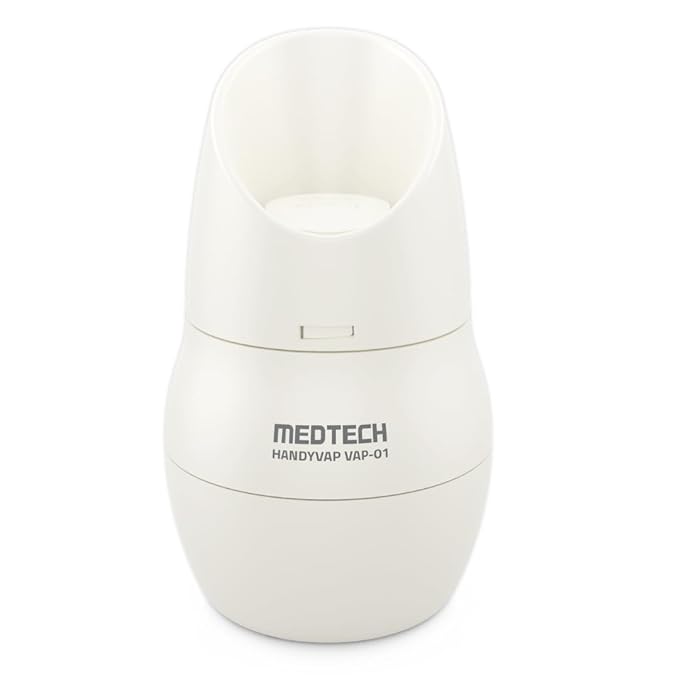 MEDTECH® Steam Inhaler VAP 01 Steam Vaporizer Machine, Facial Steamer, and Steam Inhaler for Cold, Cough & Sinus, Suitable for Men, Women & Kids