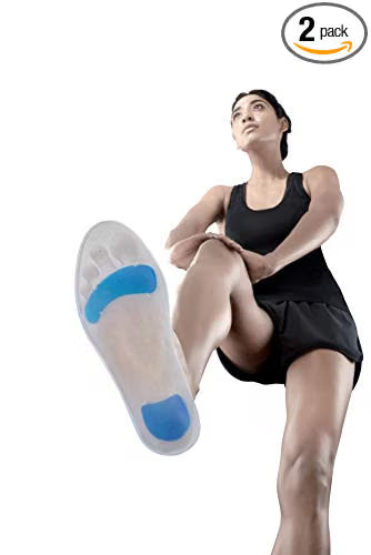 VISSCO Foot Support Silicone Insoles