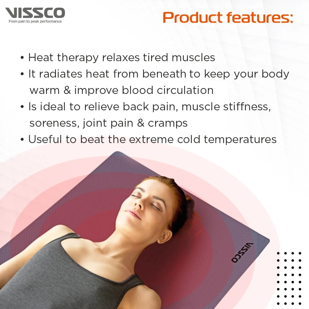 VISSCO Ortho Heating Mat for single bed