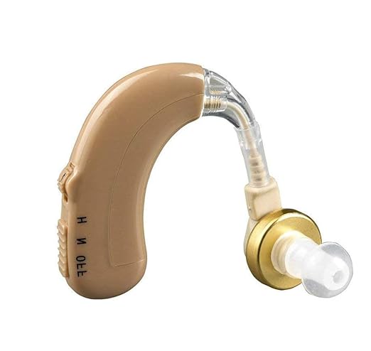 AUDITECH rechargeable sound amplifier C-108 for upto 50% hearing loss behind the ear hearing aid