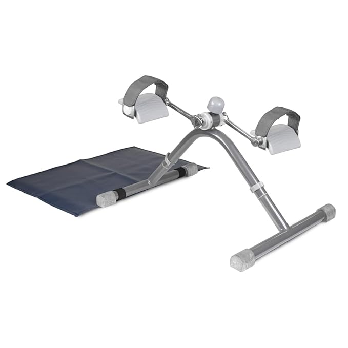 Vissco Cycle Exerciser, Indoor Exerciser to Help in Toning & Shaping Up The Lower Body (Grey)