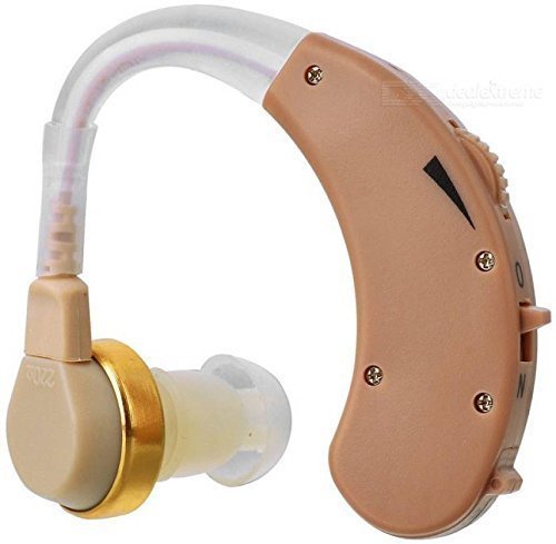 AUDITECH Booster With Free 6 German Batteries Sound Enhancement Amplifier Behind The Ear Hearing Aid