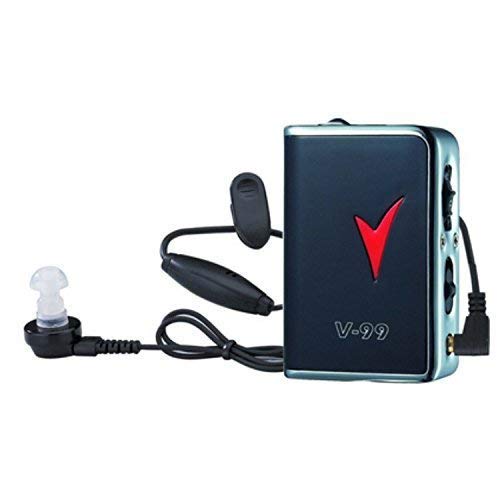 AUDITECH - V-99 Pocket Hearing Aid with AUX Input wire (Standard 6 Months warranty)