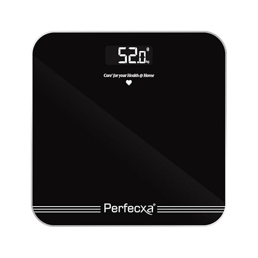 Perfecxa Digital Weighing Scale with LED Display and Auto On/Off Functional, Weight Capacity 180 Kgs