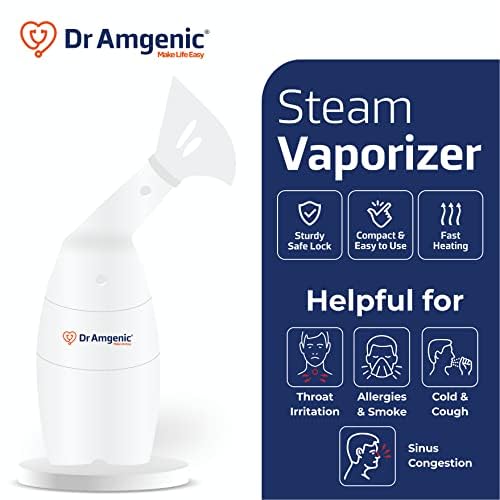Dr Amgenic - Make Life Easy Premium Steam Vaporizer For Cold, Cough & Sinus