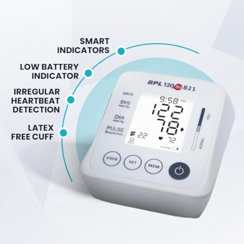 BPL Medical Technologies B21 Automatic Blood Pressure Monitor - (White)