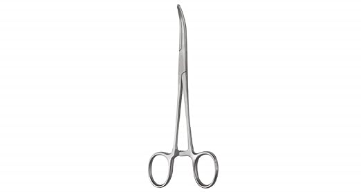 AUDIETCH Artery Forceps Stainless Steel Medical Grade (Curved)