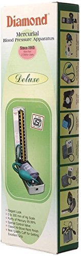 Diamond BPMR 120 Deluxe Conventional Mercurial Type BP Instrument for doctors, medical practitioners and medical students.(Sphygmomanometer)