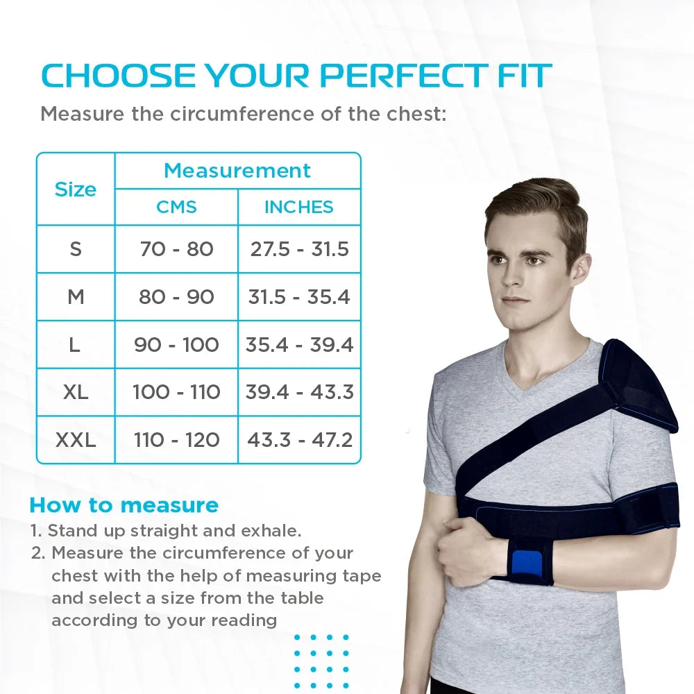 Vissco Elastic Shoulder Immobiliser with Cap