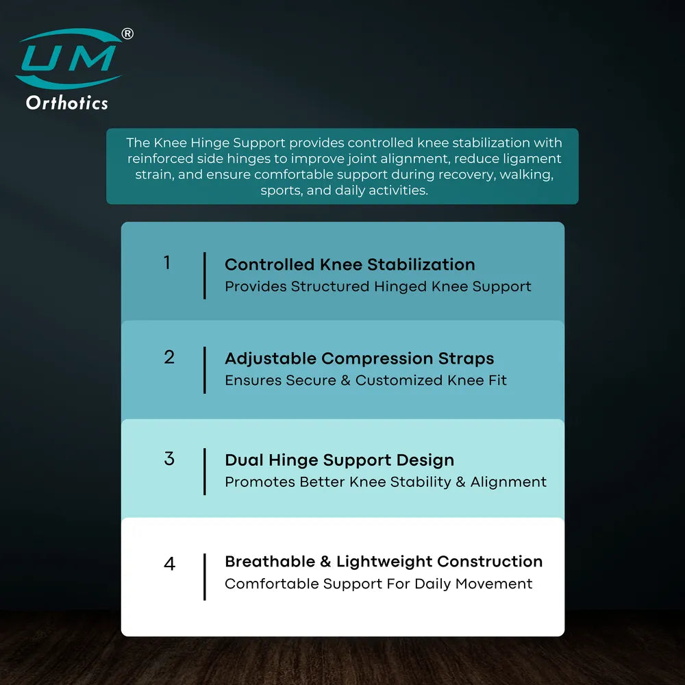 UM Orthotics Knee Hinge Support