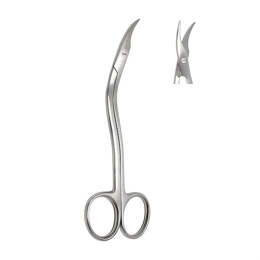 AUDITECH Suture Cutting Scissors Stainless Steel, Precision Surgical Scissors with Sharp Blades for Efficient Suture Removal, Ideal for Medical and Veterinary Use (6 Inches)
