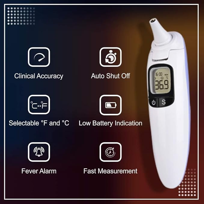 BPL Medical Technologies IR-D2 Bpl Accudigit IR-D2 Non Contact Infrared Thermometer with ear and head modes