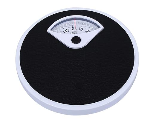 CROWN Classic Premium Quality Analog Personal Weighing Scale for home and clinic use with upto 150KG weighing capacity