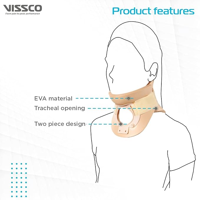 Vissco Cervical Collar (Philadelphia)- Rigid Neck Brace