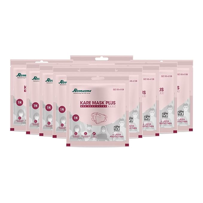 Romsons Kare Mask Plus anti-dust, anti-bacterial face mask (pack of 20)