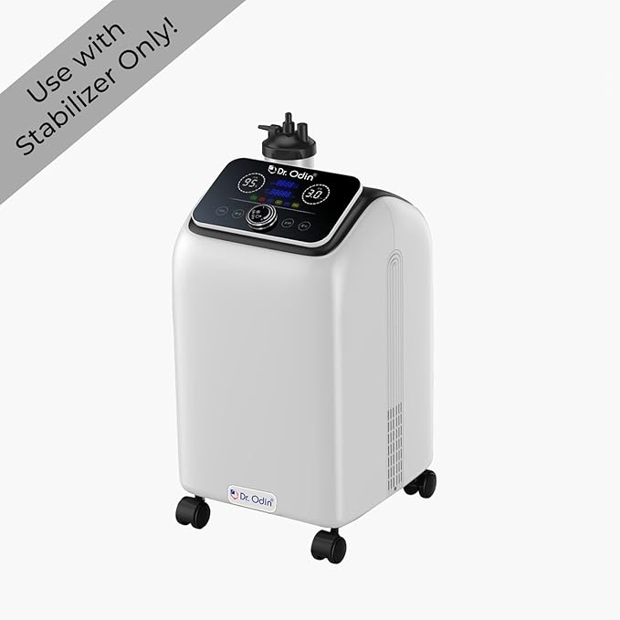 Dr. Odin Oxygen Concentrator Proffessional 5 Ltr Delivery Rate (0.5-5LPM) INT-5CZ Oxygen Concentrator (220 W)