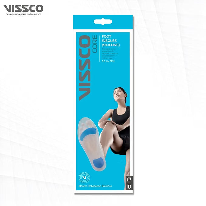 VISSCO Foot Support Silicone Insoles