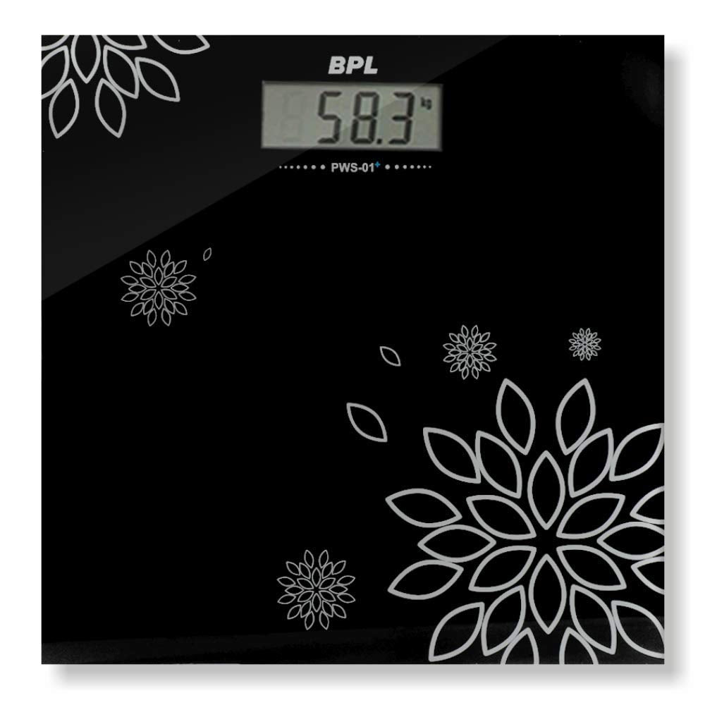 BPL PWS-01+ Personal Weighing Scale (Black)