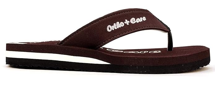 MAXTREE Rubber Ortho Care (MEN) Slippers Recommended For Dia, Ortho & Ankle Care (Random Colours)