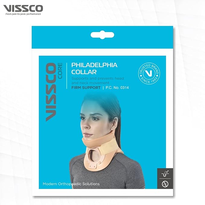 Vissco Cervical Collar (Philadelphia)- Rigid Neck Brace