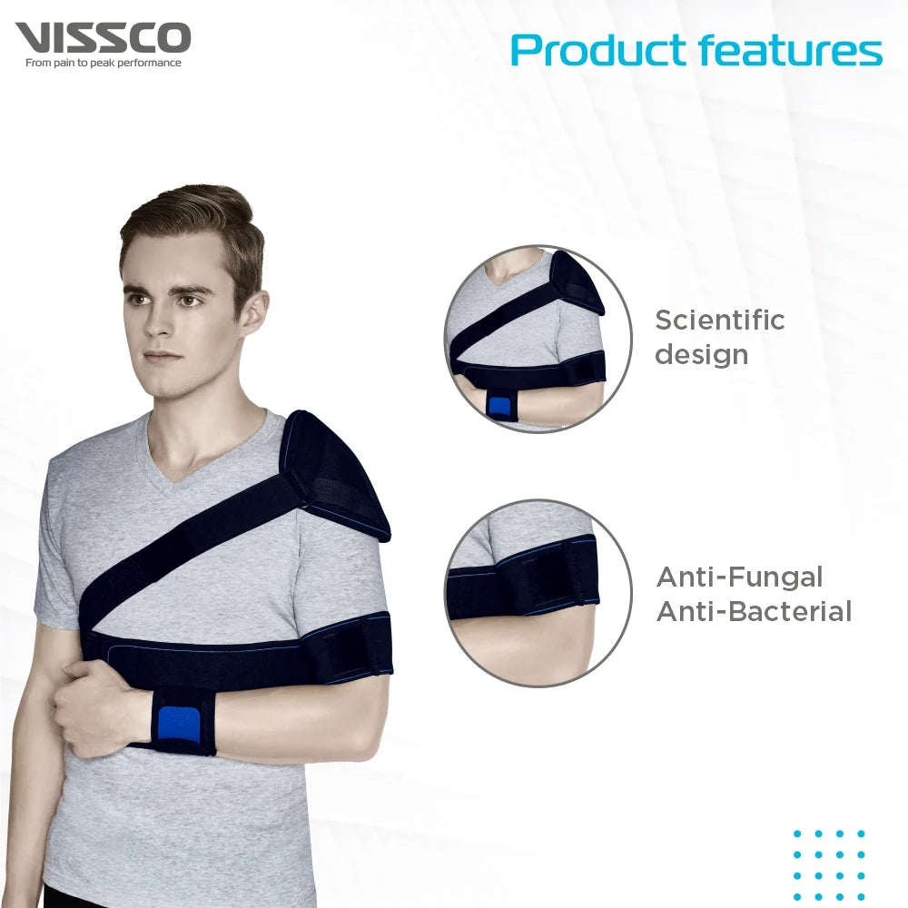Vissco Elastic Shoulder Immobiliser with Cap