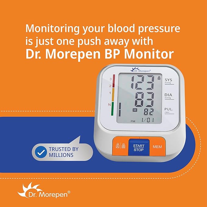 Dr. Morepen Arm Blood Pressure Monitor Model BP-15