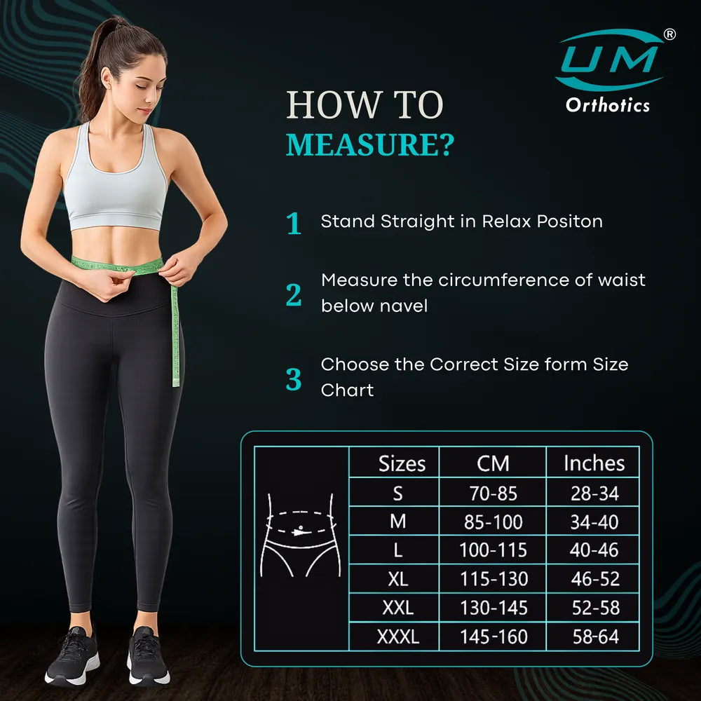 UM Orthotics Lumber Corset With Strap