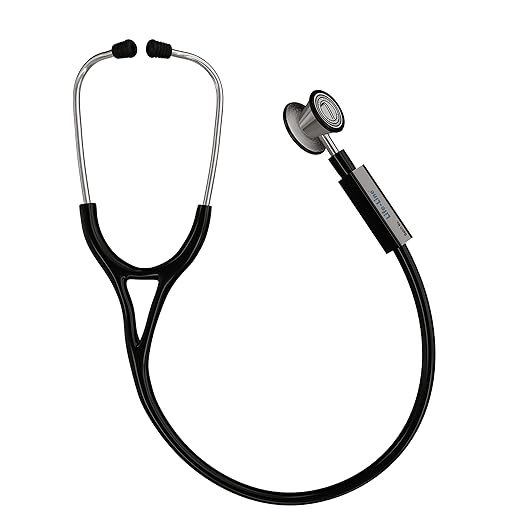 LIFE LINE Paediatric 2 SS Stethoscope | Dual Diaphragm Chest Piece for Paediatric and Neonatal | 2-way Tube | Suitable for Doctors, Nurses, Students