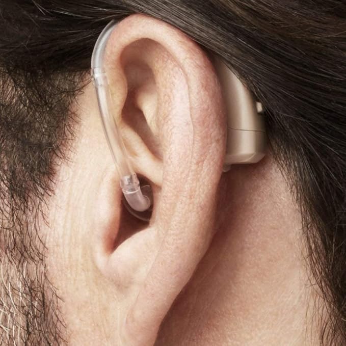 AUDITECH Power Plus Hearing Aid for Severe to Profound hearing loss Sound Enhancement Amplifier Behind The Ear Hearing Aid