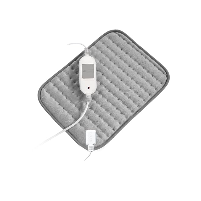 Dr. Odin Heating Pad for Back Pain| Electric Heating Belt With 3 Heat Settings and Temperature Controller Heat Belt | Pain Relief for Joints, Muscle, Leg, Shoulder, Knee, Neck| Heat Pad |Grey
