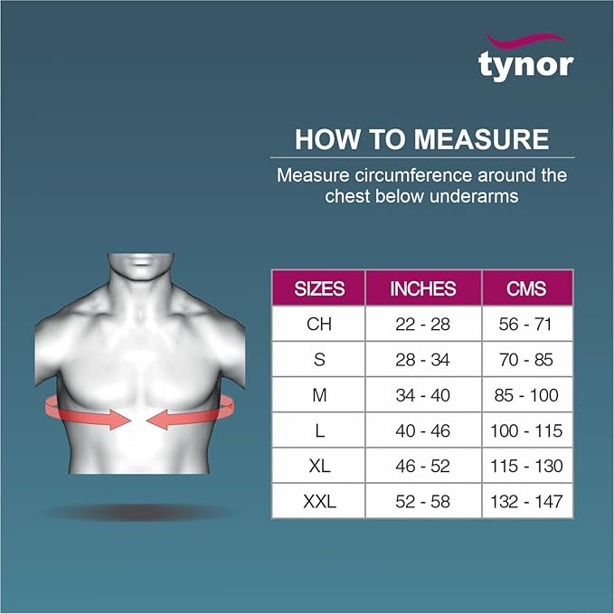 TYNOR Pouch Arm Sling (baggy) arm support for men and women