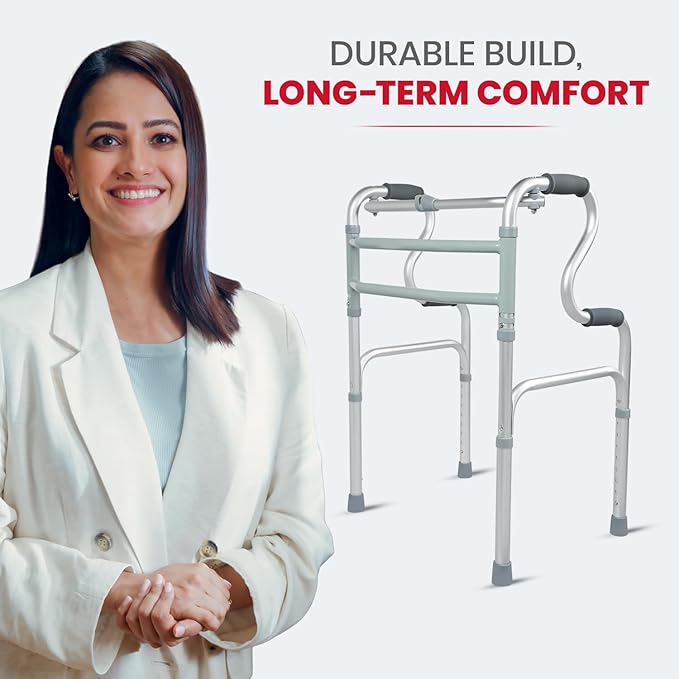 Antara AGEasy Foldable Step Walker for Seniors and injured