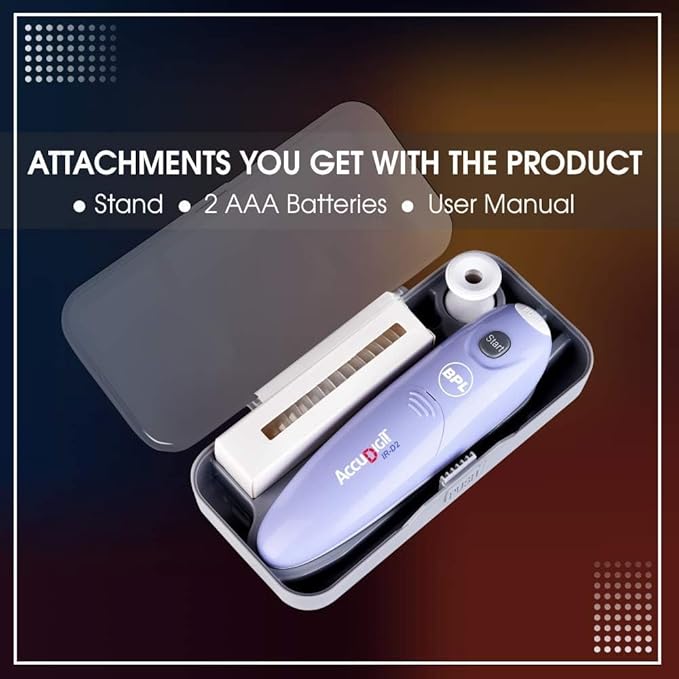 BPL Medical Technologies IR-D2 Bpl Accudigit IR-D2 Non Contact Infrared Thermometer with ear and head modes