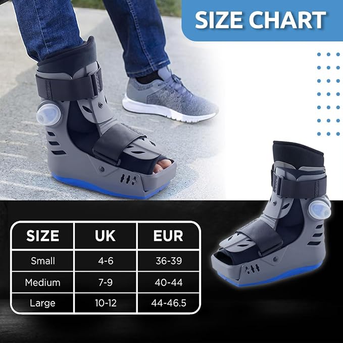 Vissco Pneumatic Walker Boot, Double Push Button