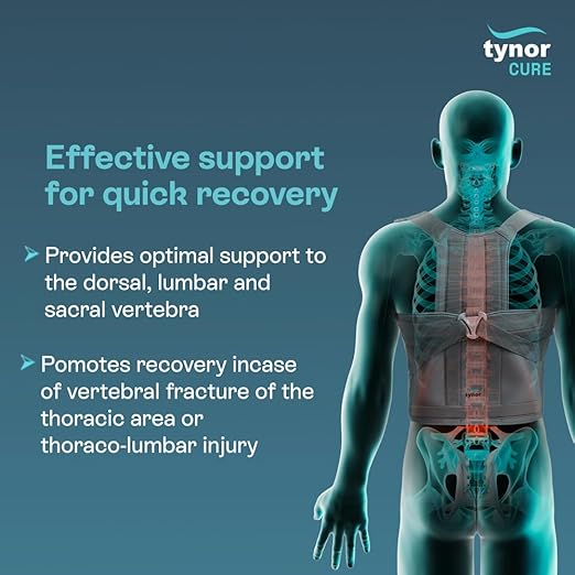 TYNOR Taylor's Brace Long type Universal Size spine support for men and women