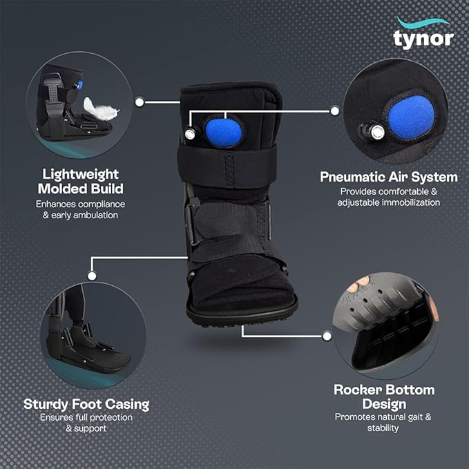 TYNOR walker boot AIR (Short) (1 unit)
