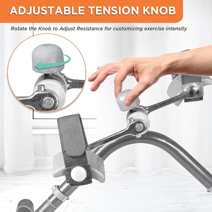 Vissco Cycle Exerciser, Indoor Exerciser to Help in Toning & Shaping Up The Lower Body (Grey)