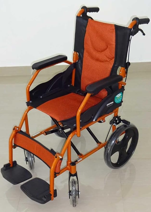 KARMA AURORA 5 lightweight aluminium foldable manual wheelchair for adults
