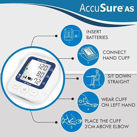 AccuSure AS Series Automatic Blood Pressure Monitor