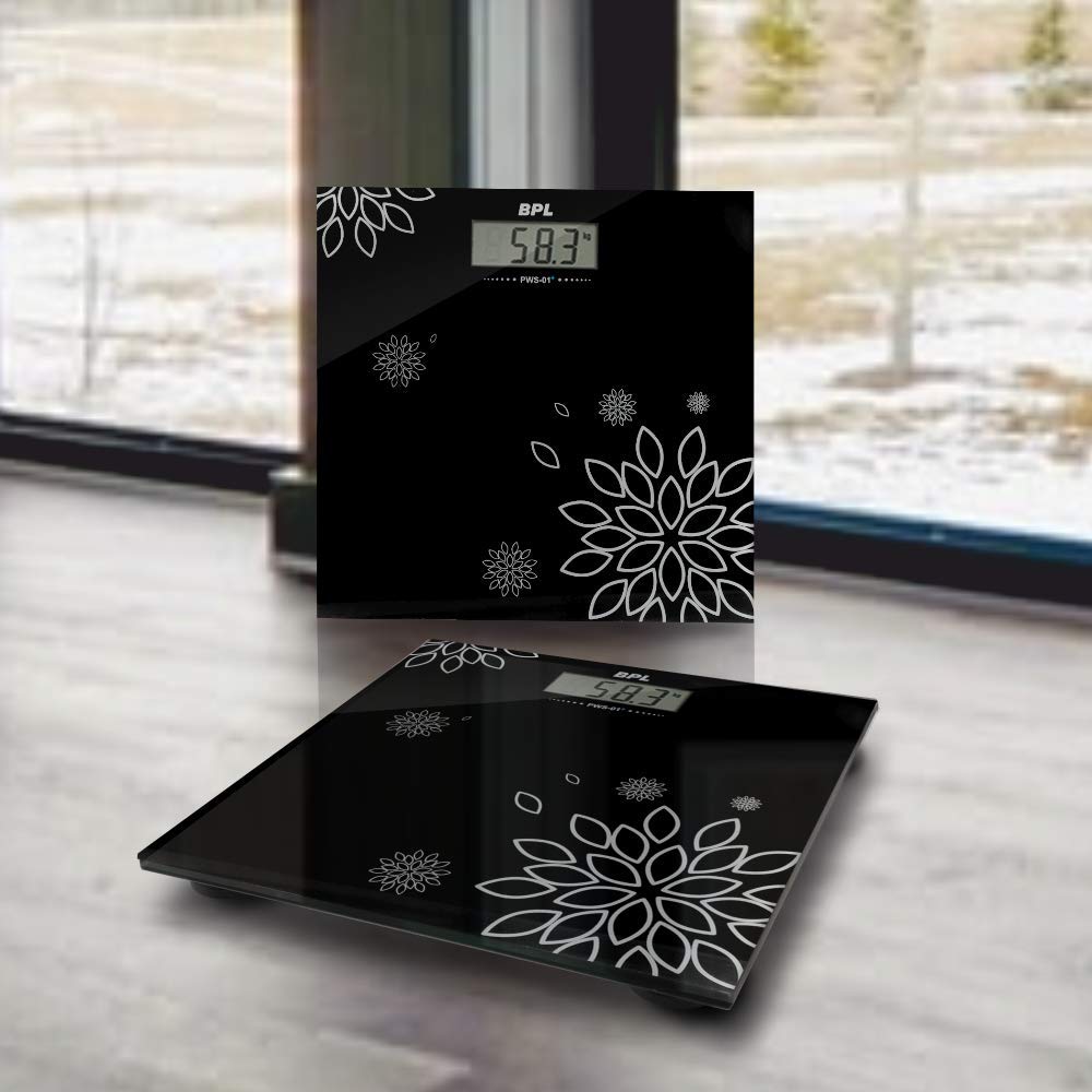 BPL PWS-01+ Personal Weighing Scale (Black)