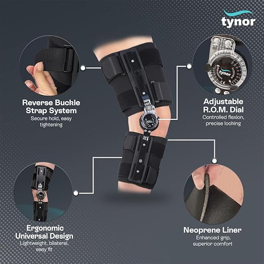 TYNOR R.O.M. Knee Brace 18"
