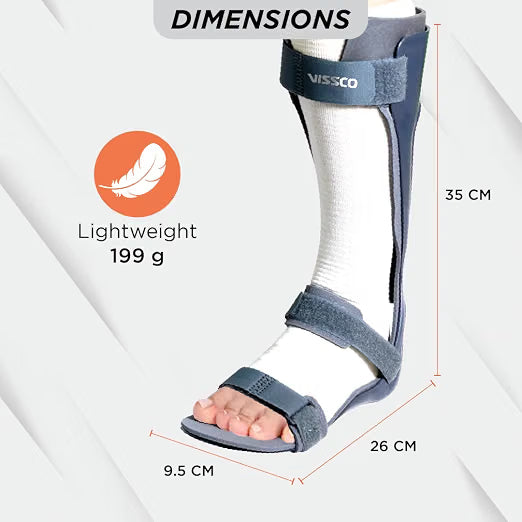 VISSCO Foot Drop Support with Padding For Peroneal Nerve Palsy