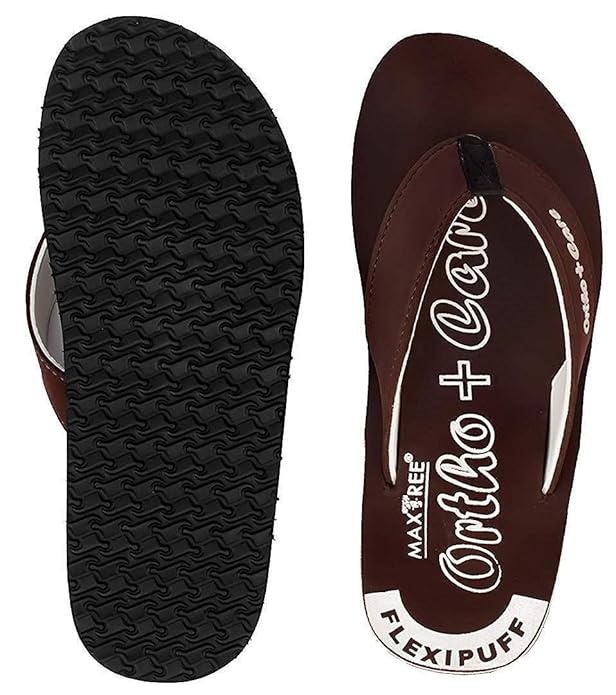 MAXTREE Rubber Ortho Care (WOMEN) Slippers Recommended For Dia, Ortho & Ankle Care (Random Colours)