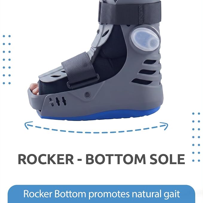 Vissco Pneumatic Walker Boot, Double Push Button